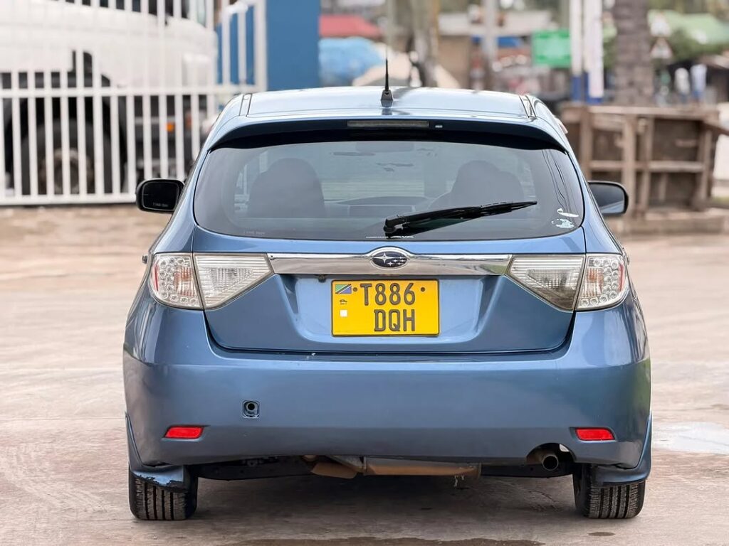 Bei ya Subaru Impreza 2009 Sokoni Dar es Salaam Tanzania