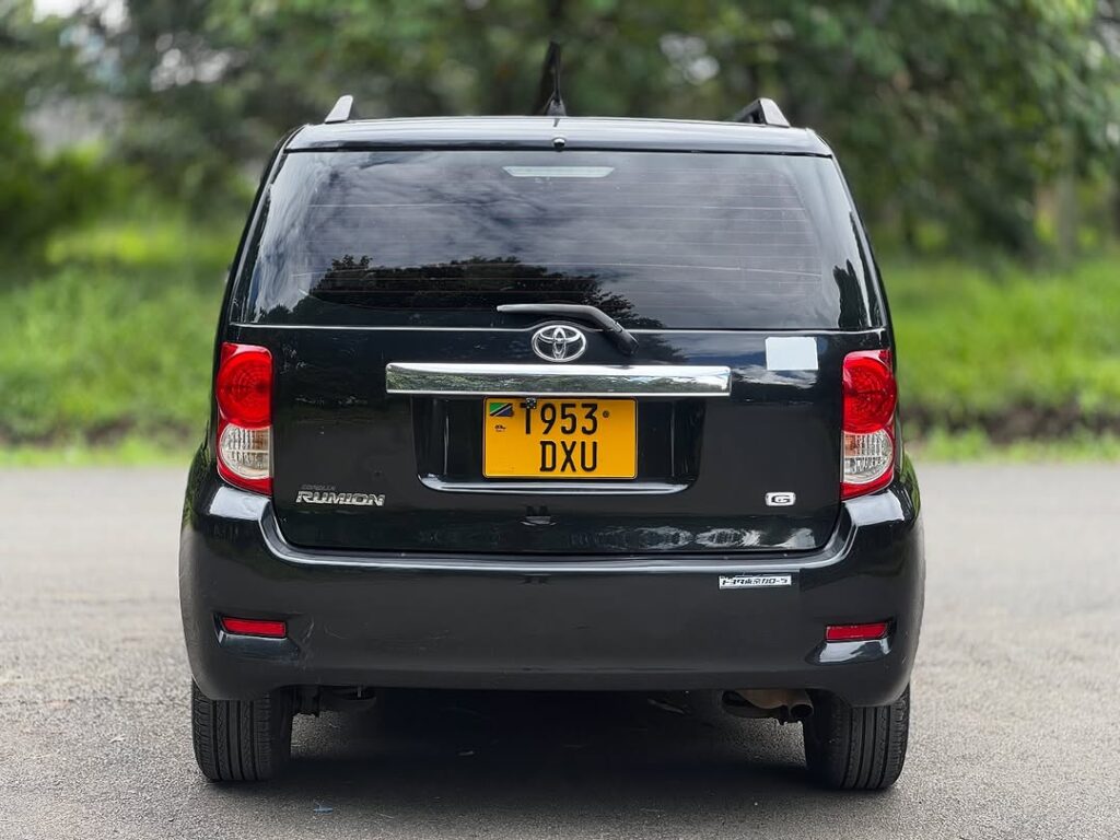 Buy Toyota Rumion 2012 for Sale in Arusha