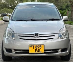 Bei ya Toyota Spacio 2005 Sokoni Dar es salaam Tanzania