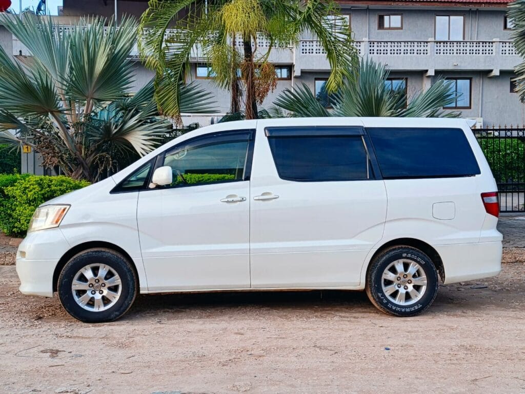 Magari Used Toyota Alphard 2006 Dar es salaam Tanzania