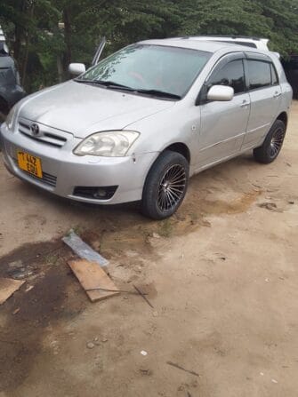 Price of Used Toyota RunX 2004 for Sale in Dar es salaam Tanzania