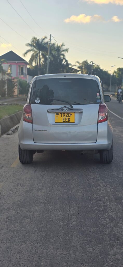 Magari Used Toyota Ractis 2008 Dar es Salaam Tanzania
