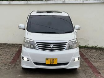 Bei Ya Toyota Alphard 2007 Sokoni Dar es Salaam Tanzania