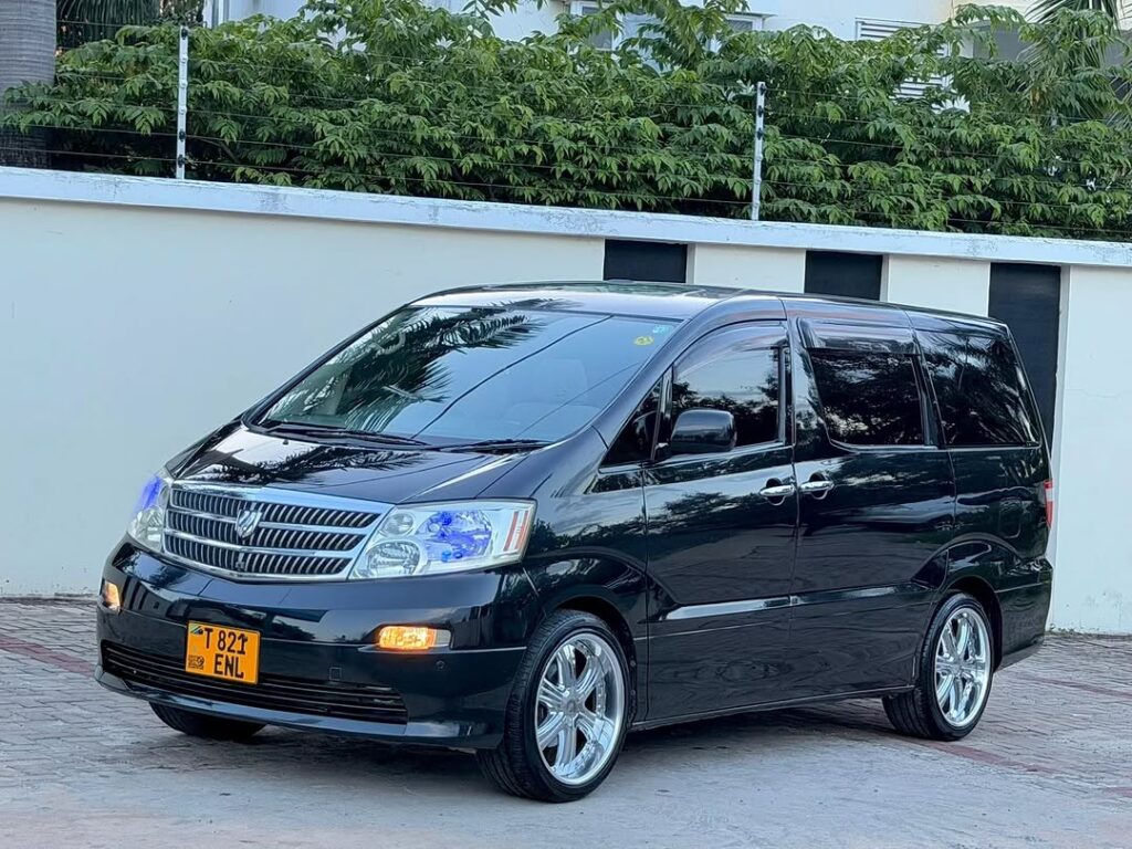 Magari Used Toyota Alphard 2004 Dar es Salaam Tanzania