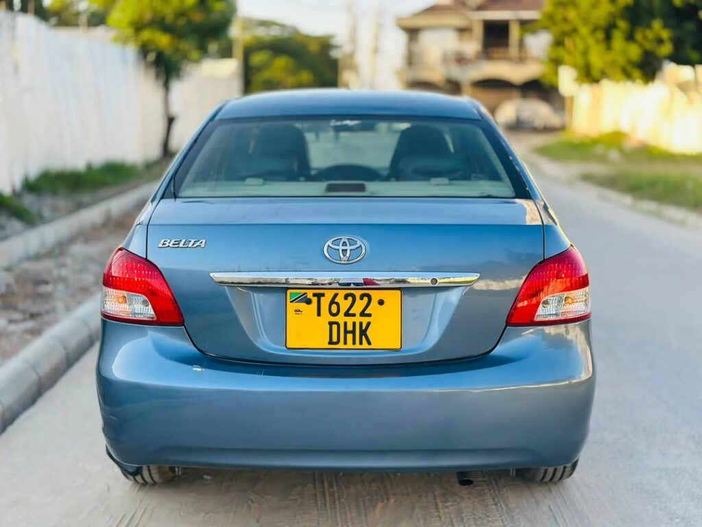 Bei ya Toyota Belta 2007 Sokoni Dar es Salaam Tanzania