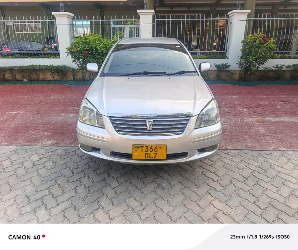 Bei ya Toyota Premio 2003 Sokoni Dar es Salaam Tanzania