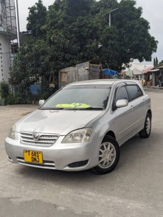 Price of Used Toyota Allex 2004 for Sale in Dar es Salaam Tanzania
