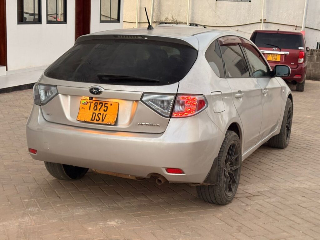 Magari Used Subaru Impreza 2008 Dar es Salaam Tanzania