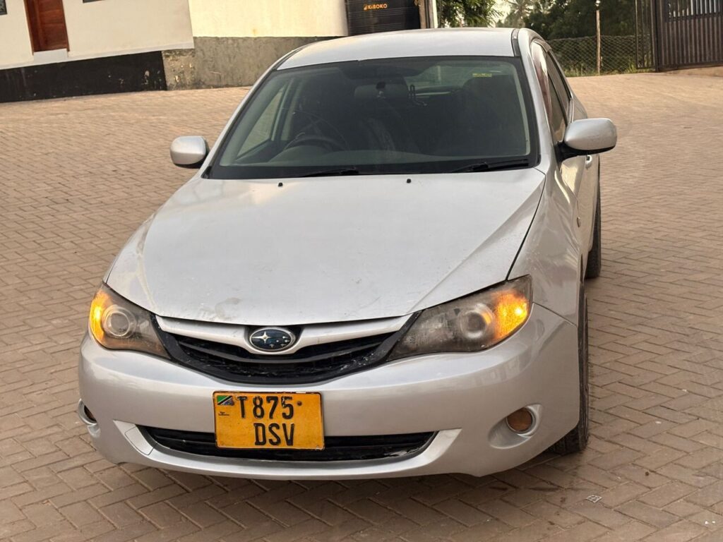 Magari Impreza 2008 lipo Dar es Salaam