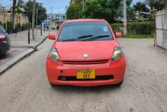 Bei Ya Toyota Passo 2007 Sokoni Dar es Salaam Tanzania