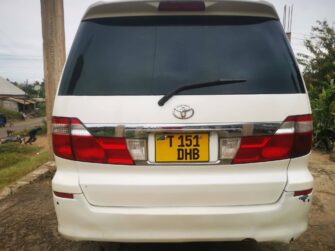 Price of Used Toyota Alphard 2005 for Sale in Njombe Tanzania