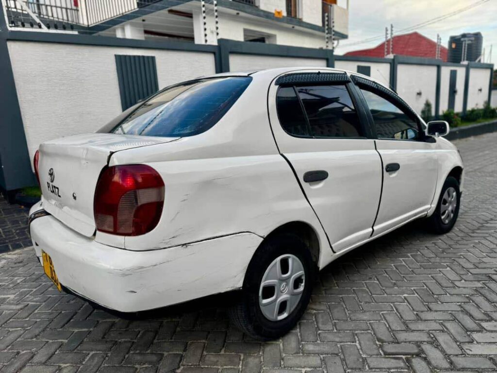 Magari Used Toyota Platz 2002 Dar es Salaam Tanzania