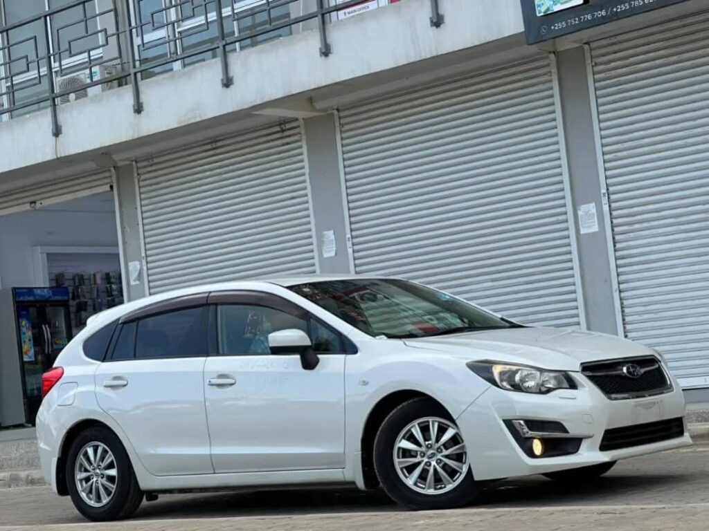 Magari Impreza 2015 lipo Dar es Salaam
