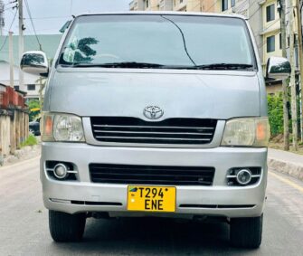 Price of Used Toyota Hiace 2005 for Sale in Dar es Salaam Tanzania