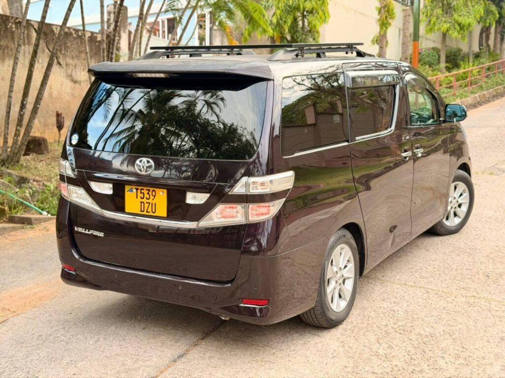 Magari Used Toyota Vellfire 2012 Mwanza Tanzania