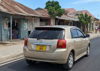 Bei Ya Toyota Allex 2004 Sokoni Dar es Salaam Tanzania