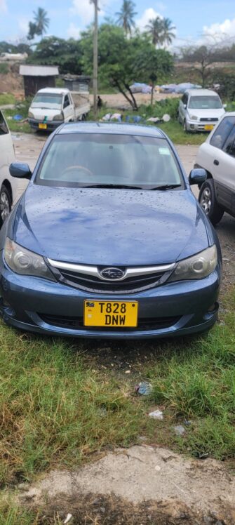 Bei Ya Subaru Impreza 2008 Sokoni Dar es Salaam Tanzania