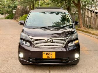 Bei Ya Toyota Vellfire 2010 Sokoni Dar es Salaam Tanzania