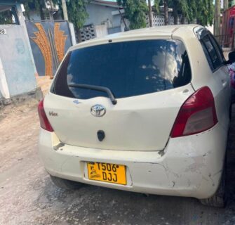 Bei Ya Toyota Vitz 2007 Sokoni Dar es Salaam Tanzania
