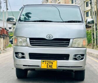 Price of Used Toyota Hiace 2005 for Sale in Dar es Salaam Tanzania