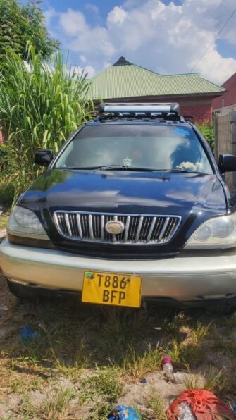 Price of Used Toyota Harrier 2000 for Sale in Dar es Salaam Tanzania
