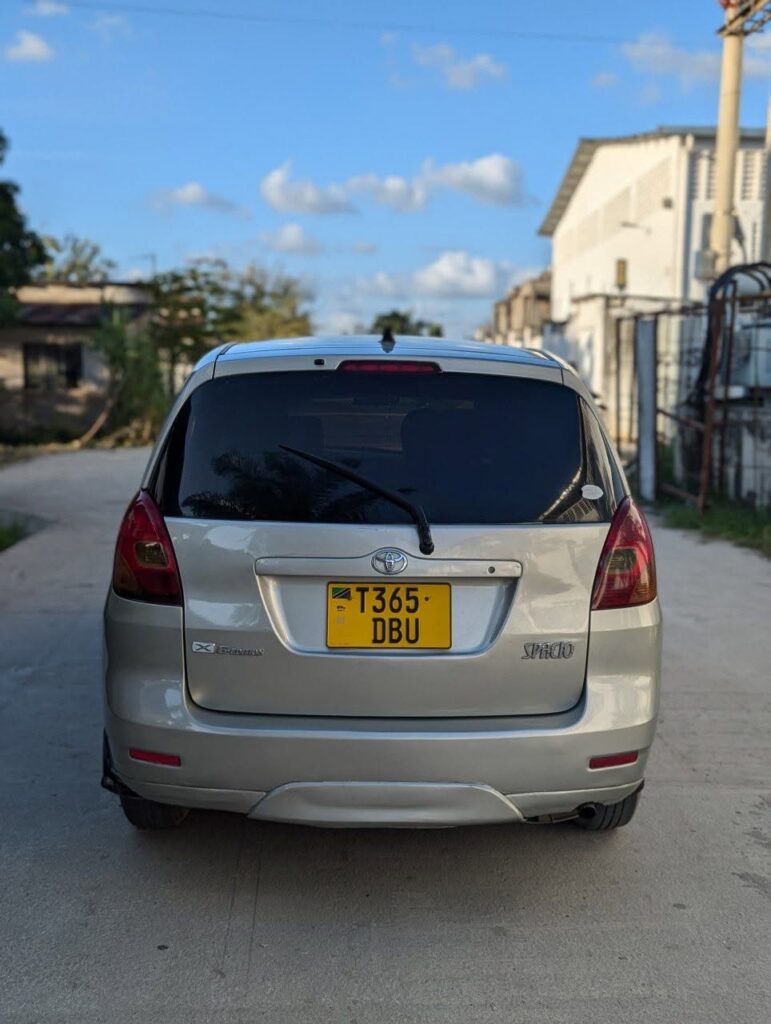 Price Of Toyota Spacio 2004 for Sale in Tanzania