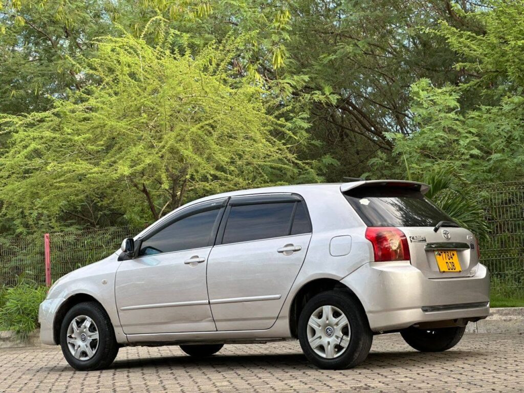 Magari Used Toyota RunX 2005 Dar es Salaam Tanzania
