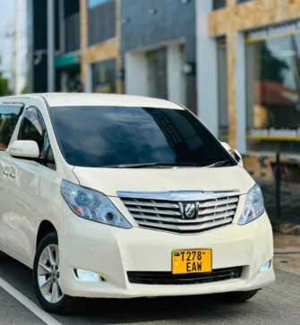 Price of Used Toyota Alphard 2010 for Sale in Dar es Salaam Tanzania
