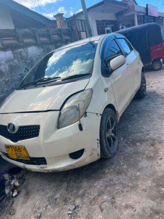 Bei Ya Toyota Vitz 2008 Sokoni Dar es Salaam Tanzania