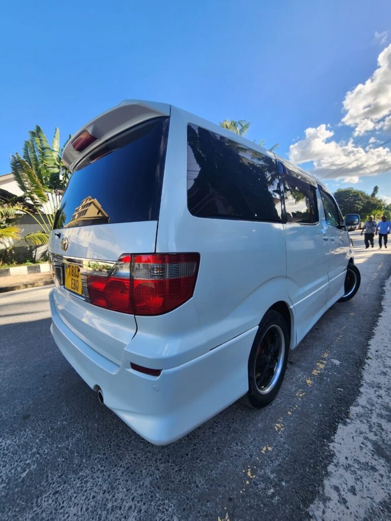 Magari Used Toyota Alphard 2004 Dar es Salaam Tanzania