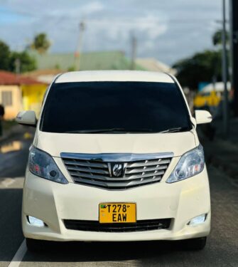 Price of Used Toyota Alphard 2010 for Sale in Dar es Salaam Tanzania