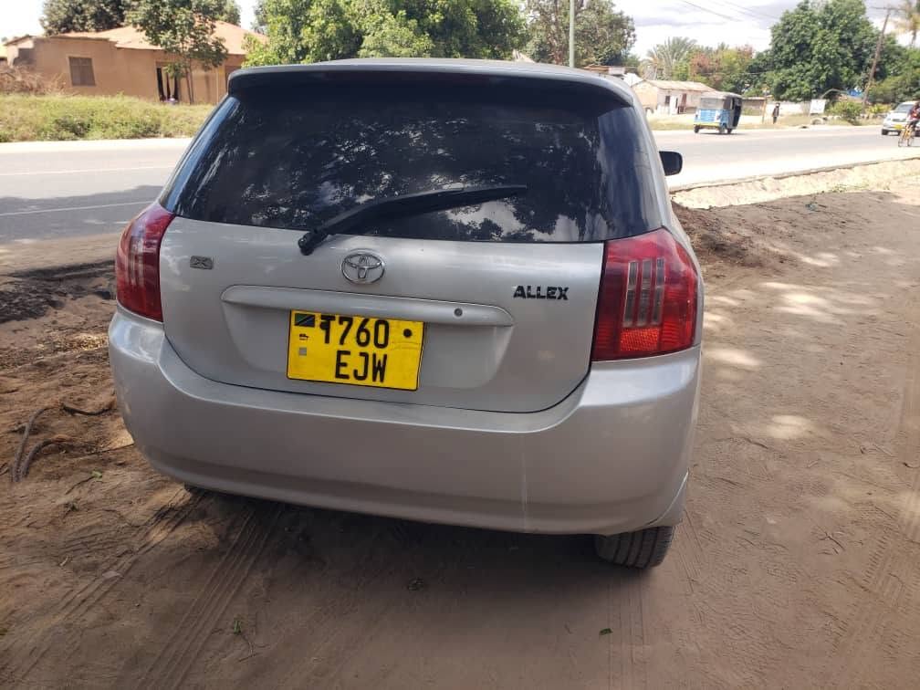 Magari Used Toyota Allex 2004 Dodoma Tanzania