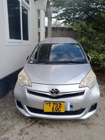 Bei Ya Toyota Ractis 2012 Sokoni Tanga Tanzania
