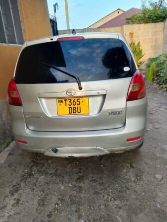 Price of Used Toyota Spacio 2005 for Sale in Dar es Salaam Tanzania