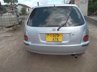 Price of Used Toyota Starlet 1998 for Sale in Dar es Salaam Tanzania