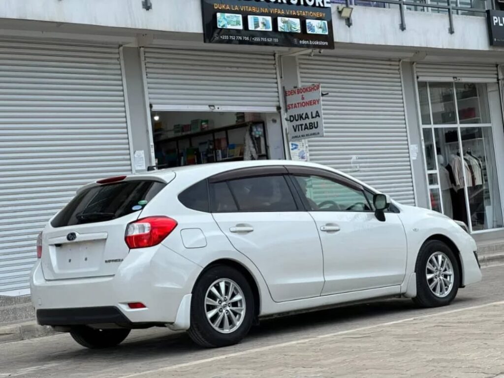 Magari Impreza 2015 lipo Dar es Salaam