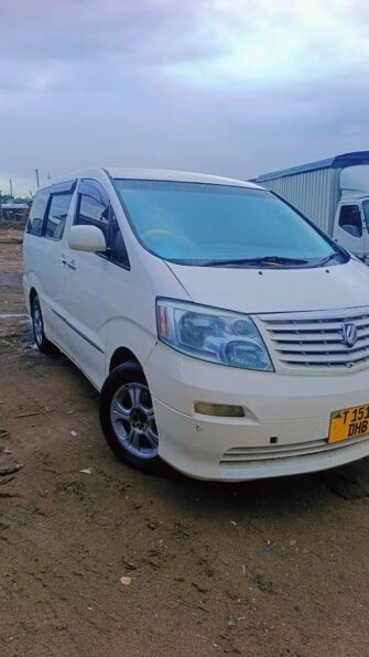 Price of Used Toyota Alphard 2005 for Sale in Dar es Salaam Tanzania