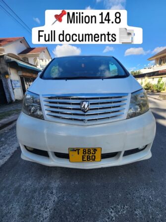 Bei Ya Toyota Alphard 2004 Sokoni Dar es Salaam Tanzania