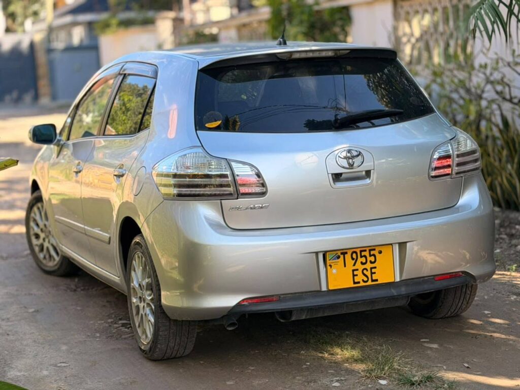 Magari Used Toyota Blade 2008 Dar es Salaam Tanzania
