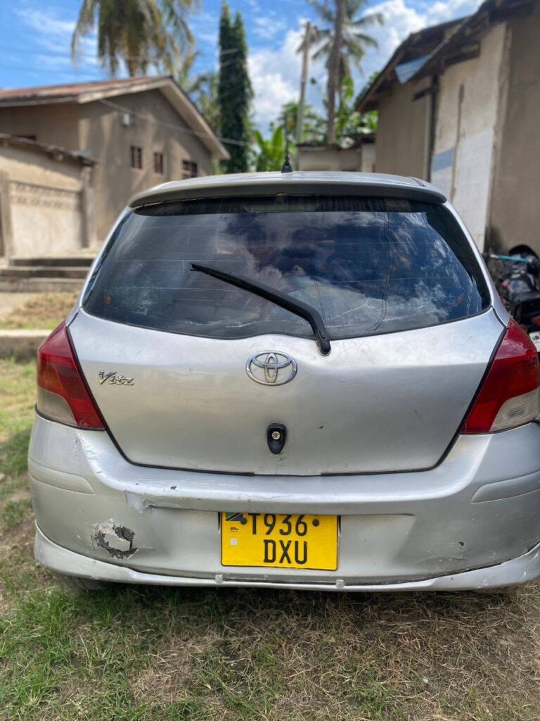 Magari Used Toyota Vitz 2008 Dar es Salaam Tanzania