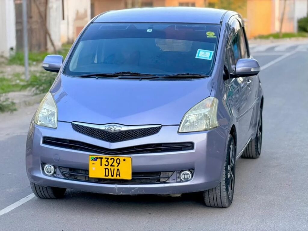 Bei ya Toyota Ractis 2006 Sokoni Dar es Salaam Tanzania
