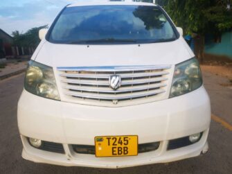 Bei Ya Toyota Alphard 2004 Sokoni Dar es Salaam Tanzania