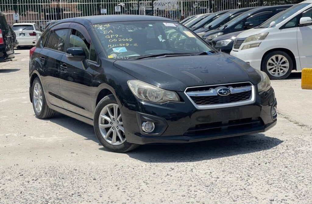 Bei ya Subaru Impreza 2012 Sokoni Dar es Salaam Tanzania