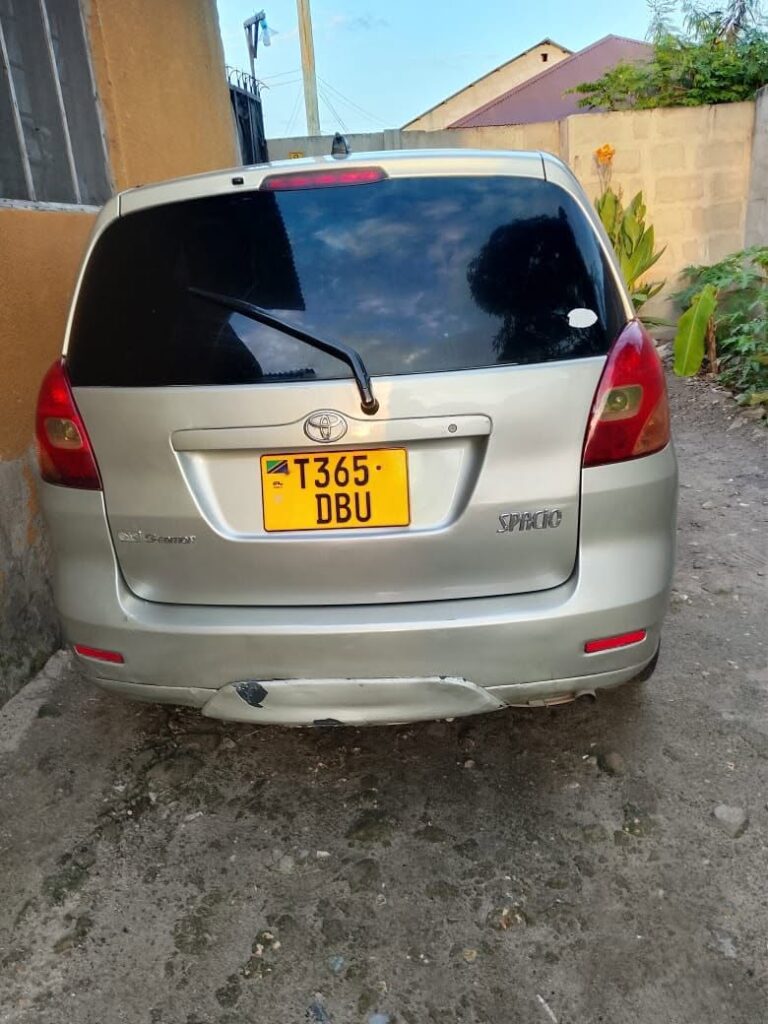 Price Toyota Spacio 2004 for Sale in Dar es Salaam