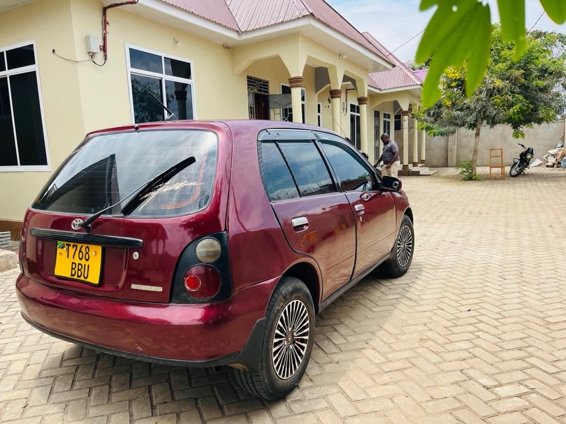 Price Of Toyota Starlet 1998 for Sale in Tanzania