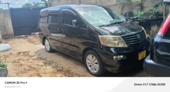 Bei Ya Toyota Alphard 2006 Sokoni Dar es Salaam Tanzania