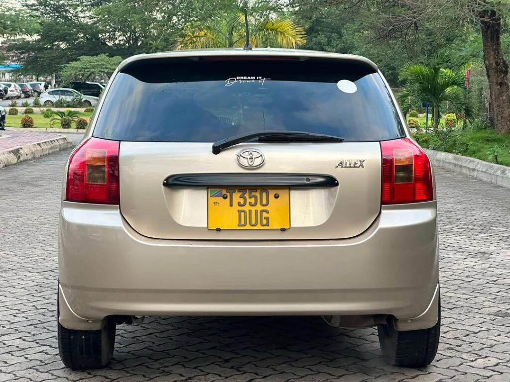 Used Toyota Allex 2003 for Sale in Dar es Salaam