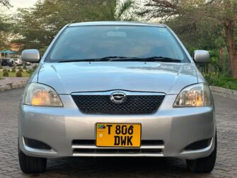 Price of Used Toyota RunX 2004 for Sale in Dar es Salaam Tanzania