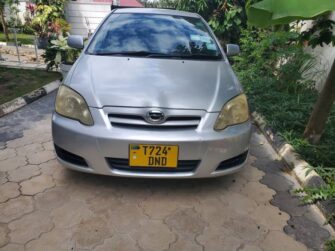 Price of Used Toyota RunX 2004 for Sale in Dar es Salaam Tanzania