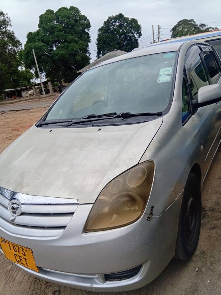 Magari Used Toyota Spacio 2004 Dar es Salaam Tanzania
